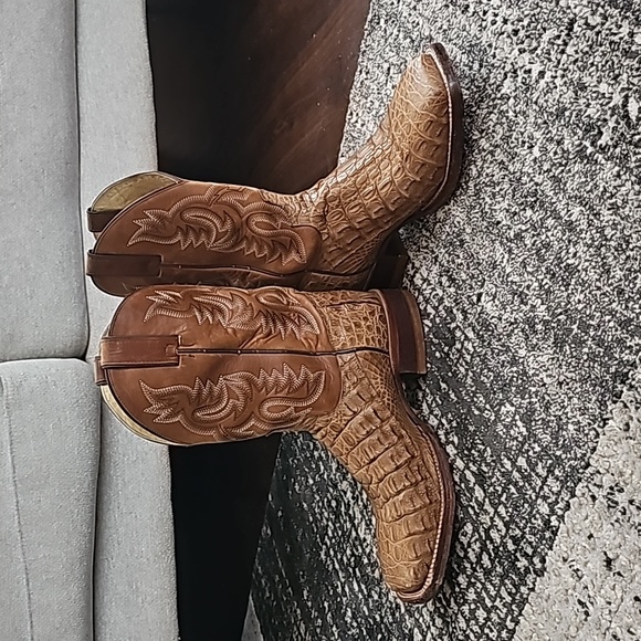 Justin Men's Alligator Boots - Picture 2 of 5